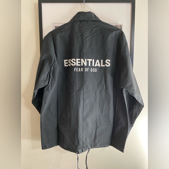 Fear Of God Essentials Stretch Limo Coach Jacket - Picture 2 of 10